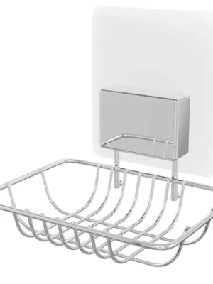 Samolepicí držák na mýdlo Compactor Bestlock Magic systém bez vrtání, chrom Výprodej