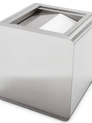 Cenově Výhodný Odpadkový koš Caimi Brevetti Prisma 40 L, sklápěcí víko, nerez ocel, indoor